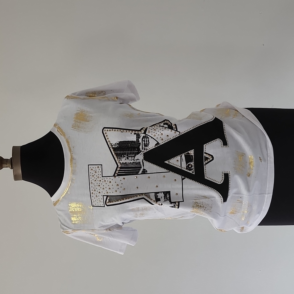 SOLUTION White T-Shirt  size: Various